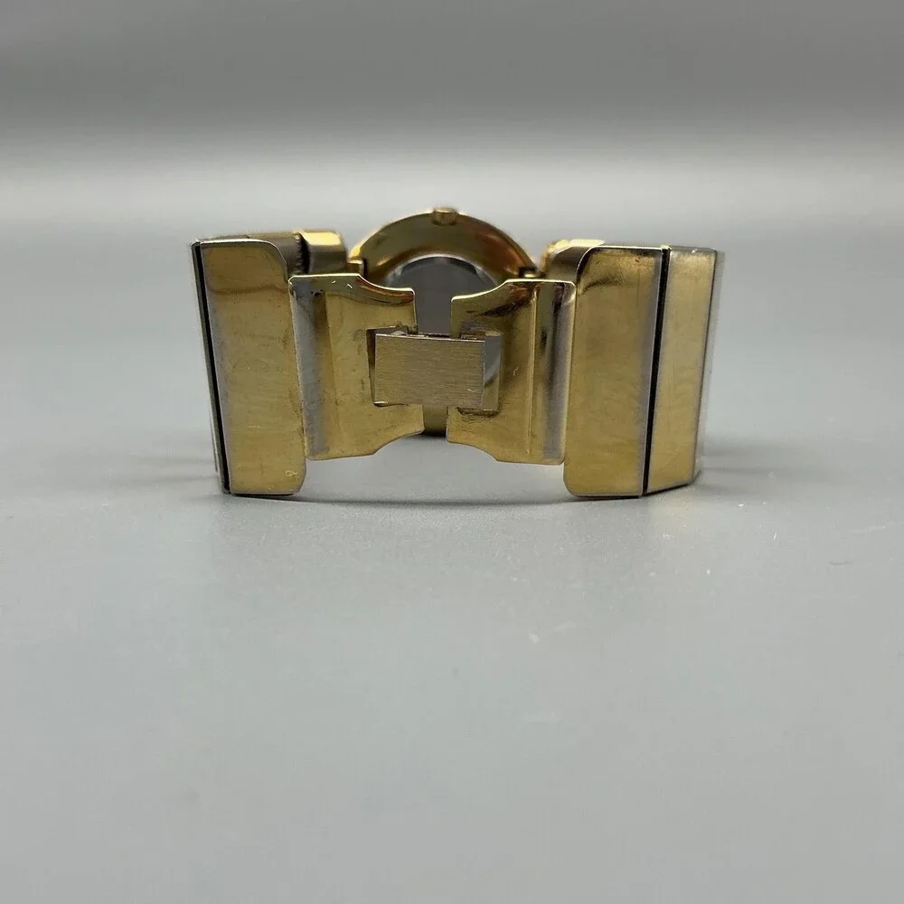 Vintage Pierre Nicol Womens Watch 32mm MOP Dial Gold Tone New Battery 6.75